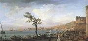 View of the Gulf of Naples (mk05) VERNET, Claude-Joseph